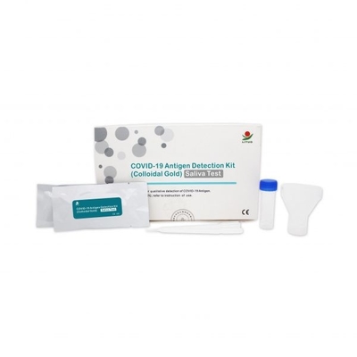 Casa Kit Fast Check Coronavirus de auto-teste rápido da saliva do antígeno